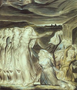 The Parable of the Ten Maidens by William Blake